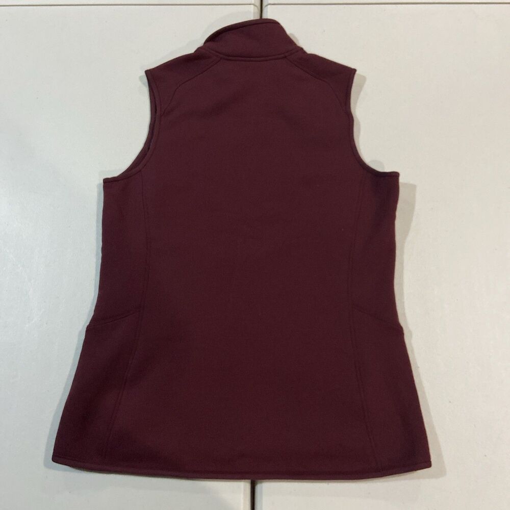 Arcteryx Kyanite Womens Wine Fleece Full Zip Vest L Activewear Outdoor Layering - Picture 6 of 7
